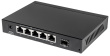 Intellinet 5-Port Gigabit Ethernet PoE+ Switch with SFP Combo Port, 4 x PSE Ports, IEEE 802.3at/af Power over Ethernet (PoE+/PoE) Compliant, 80 W, Desktop (Euro 2-pin plug)