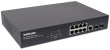 Intellinet 8-Port Gigabit Ethernet PoE+ Web-Managed Switch with 2 SFP Ports, IEEE 802.3at/af Power over Ethernet (PoE+/PoE) Compliant, 140 W, Endspan, Desktop, 19