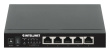 Intellinet 5-Port 2.5G Ethernet PoE+ Switch Four PSE PoE+ Ports, 10/100/1000/2500 Mbps on all Ports, 55 W PoE Power Budget, Unmanaged, Desktop Format, Wall-mount Option