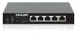 Intellinet 5-Port 2.5G Ethernet PoE+ Switch Four PSE PoE+ Ports, 10/100/1000/2500 Mbps on all Ports, 55 W PoE Power Budget, Unmanaged, Desktop Format, Wall-mount Option