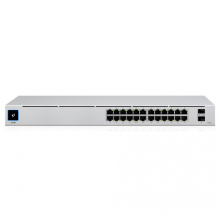 Switch|UBIQUITI|USW-24-POE|Type L2|Desktop/pedestal|Rack|24x10Base-T / 100Base-TX / 1000Base-T|2xSFP|PoE+ ports 16|95 Watts|USW-24-POE