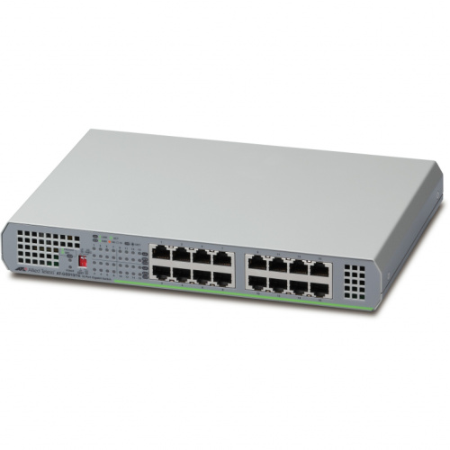 ALLIED 16 port 10/100/1000TX unmanaged switch with internal power supply EU Power Adapter