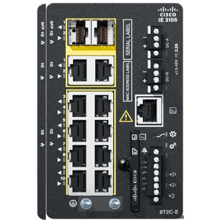 Cisco IE3105 W/8GE COPPER 2GE COMBO