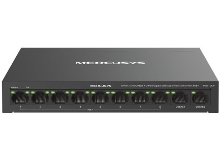 Mercusys MS110CP Network Switch PoE Support Black