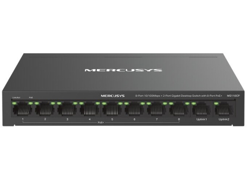 Mercusys MS110CP Network Switch PoE Support Black