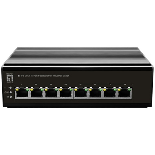 Switch 8x FE IFS-0801 -30 Grad - + 65 Grad