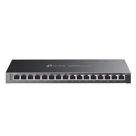 Switch|TP-LINK|Omada|TL-SG2016P|16x10Base-T / 100Base-TX / 1000Base-T|PoE+ ports 8|120 Watts|TL-SG2016P
