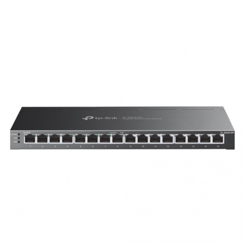 Switch|TP-LINK|Omada|TL-SG2016P|16x10Base-T / 100Base-TX / 1000Base-T|PoE+ ports 8|120 Watts|TL-SG2016P
