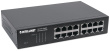 Intellinet 16-Port Gigabit Ethernet Switch, 16-Port RJ45 10/100/1000 Mbps, IEEE 802.3az Energy Efficient Ethernet, Desktop, 19