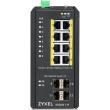 8+4P Zyxel RGS200-12P POE industrial