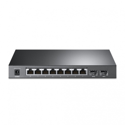 TP-Link JetStream 8-Port Gigabit Smart PoE+ Switch with 2 SFP Slots
