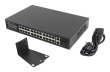 Lanberg Switch 24X 100MB DSP+/2X Combo Rack 19