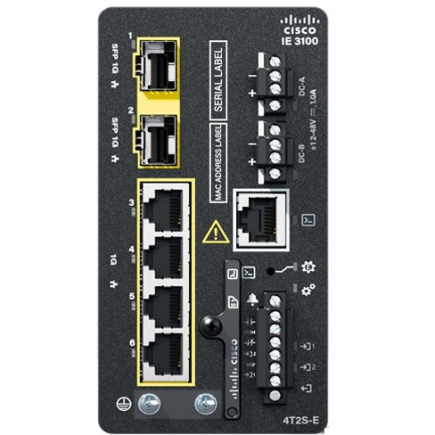 Cisco IE3100 W/4GE COPPER 2GE SFP