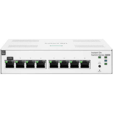 8P HP Enterprise Aruba Instant On 1830 Switch