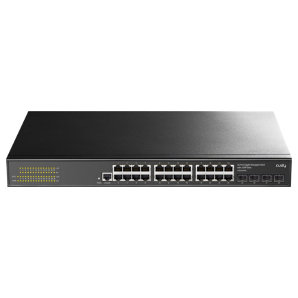 Cudy GS2024S2 network switch Managed L2/L3 Gigabit Ethernet (10/100/1000) 1U Must