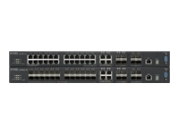 ZYXEL XGS4600-32F L3 Managed Switch, 24 port Gig SFP, 4 dual pers.  and 4x 10G SFP+, stackable, dual PSU