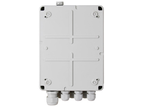 6-port S64H switch with power supply for 4 IP cameras in hermetic housing