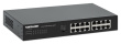 Intellinet 16-Port Gigabit Ethernet Switch 16 x 10/100/1000 Mbps RJ45 Ports, Green Ethernet / IEEE 802.3az Energy Efficient Ethernet, Desktop Format, Includes Optional 19