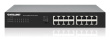 Intellinet 16-Port Gigabit Ethernet Switch 16 x 10/100/1000 Mbps RJ45 Ports, Green Ethernet / IEEE 802.3az Energy Efficient Ethernet, Desktop Format, Includes Optional 19
