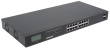 Intellinet 16-Port Gigabit Ethernet PoE+ Switch with 2 SFP Ports, LCD Display, IEEE 802.3at/af Power over Ethernet (PoE+/PoE) Compliant, 370 W, Endspan, 19