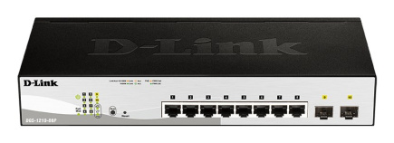 D-Link DGS-1210-08P Managed L2 Gigabit Ethernet (10/100/1000) Power over Ethernet (PoE) Must