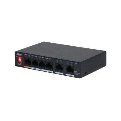 Dahua Technology PFS3006-4GT-60-V2 Gigabit Ethernet (10/100/1000) Power over Ethernet (PoE) Must
