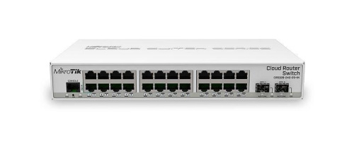 Mikrotik CRS326-24G-2S+IN network switch Managed Gigabit Ethernet (10/100/1000) Power over Ethernet (PoE) Valge