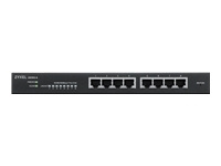 ZYXEL GS1915-8EP 8-port GbE PoE Smart hybrid mode Switch standalone or NebulaFlex Cloud 60 Watt 802.3at desktop fanless