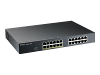 ZYXEL GS1915-24EP 24-port GbE of it 12 Ports PoE+ 130 Watt 802.3at Smart Switch NebulaFlex rackmount smart fan