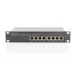 DIGITUS Switch 8-Port Gigabit 80W PoE Unmanaged schwarz