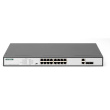DIGITUS Switch 16-Port 10/100 250W PoE Unmanaged schwarz