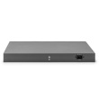 DIGITUS Switch 16-Port Gigabit Netzwerkswitch, 19 Zoll, unmanaged, 2 Uplink Ports, SFP