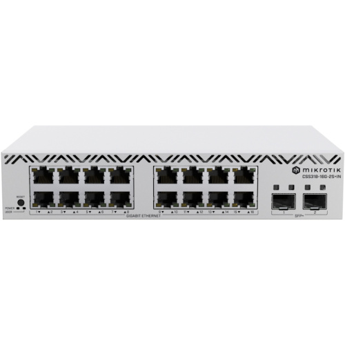 MikroTik Cloud Smart Switch CSS318-16G-2S+IN . 16x Gigabit. 2x SFP+