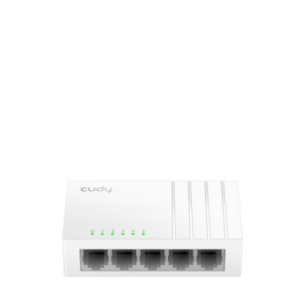 Cudy GS105U network switch Unmanaged Gigabit Ethernet (10/100/1000) Valge