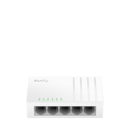 Cudy GS105U network switch Unmanaged Gigabit Ethernet (10/100/1000) Белый