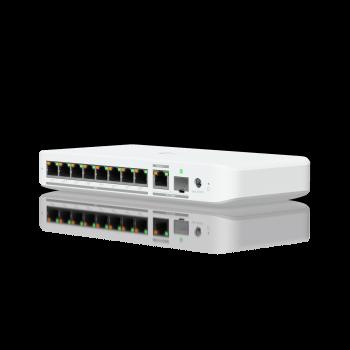 UBIQUITI FLEX 2.5G POE FLEXIBLE, 8-PORT 2.5 GBE POE++ SWITCH WITH A 10 GBE RJ45/SFP+ COMBINATION UPLINK PORT THAT CAN BE POWERED WITH POE+++ OR AN AC POWER ADAPTER*