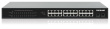 Intellinet 24-Port Gigabit Ethernet PoE+ Switch with 2 SFP Ports IEEE 802.3at/af (PoE+/PoE) Compliant, PoE Power Budget of 370 W, Two 1G SFP Open Slots, 19