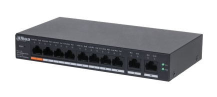 Switch DAHUA Type L2 Desktop pedestal PoE 8 ports