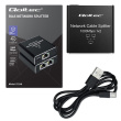Qoltec Splitter mini SWITCH 1x2 port RJ45 1000Mbps