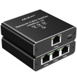 Qoltec Splitter Ethernet mini SWITCH 1x3 RJ45 USB C