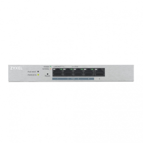 Zyxel GS1200-8HP 8Port PoE+ 4x60W webmanaged Switch