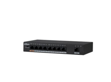Dahua Technology PFS3009-8ET-96 Unmanaged L2 Fast Ethernet (10/100) Power over Ethernet (PoE) Must