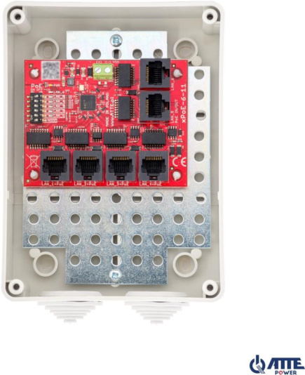 6-PORT POE ATTE xPoE-6-11-S3 SWITCH