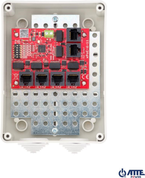 6-PORT POE ATTE xPoE-6-11-S3 SWITCH