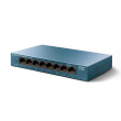TP-LINK | 8-Port 10/100/1000Mbps Desktop Network Switch | LS108G | Unmanaged | Desktop | Power supply type External