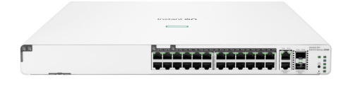 HPE Aruba Networking Networking Instant On Switch 20p Gigabit CL4 4p Gigabit CL6 PoE 2p 10GBT 2p SFP+ 370W 1960 WLONONWCRAMML