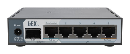 Switch|MIKROTIK|	E60iUGS|PoE ports 1|18 Watts|E60IUGS