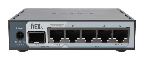 Switch|MIKROTIK|	E60iUGS|PoE ports 1|18 Watts|E60IUGS