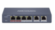 Hikvision DS-3E1106HP-EI network switch Managed Fast Ethernet (10/100) Power over Ethernet (PoE) Grey