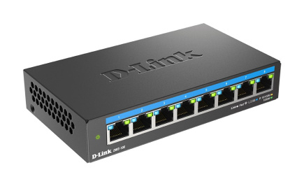 D-Link 8-Port 2.5G Multi-Gigabit Desktop Switch